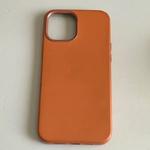 Apple IPhone Leather case 12 pro max
